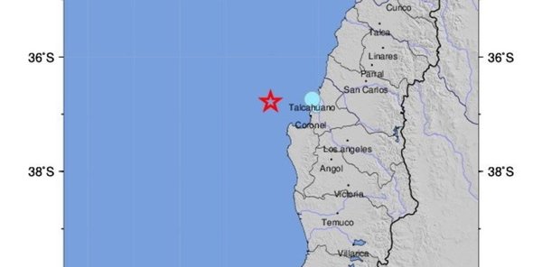 Un sismo de 6.6 en la escala de Richter sacudió el centro sur de Chile - .::Agencia IP::.
