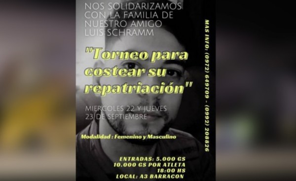 Organizan torneo para repatriar restos de paraguayo fallecido en Ghana