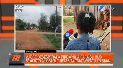 Madre desesperada pide ayuda para su hijo adicto | Telefuturo
