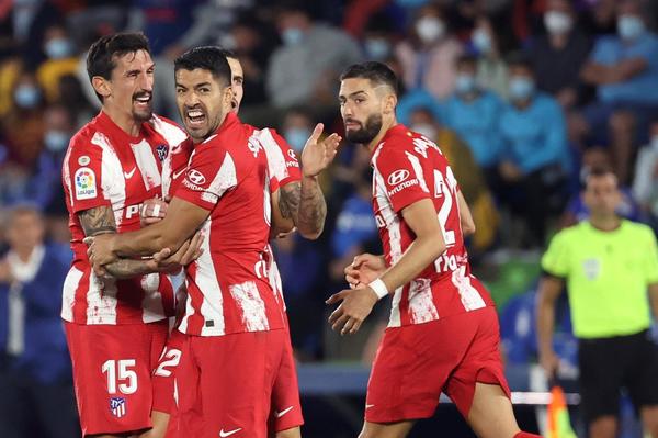 Luis Suárez resucita al Atlético de Madrid ante el Getafe