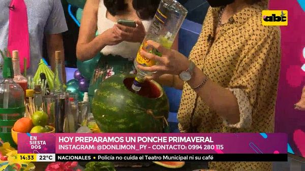 Hoy preparamos un ponche primaveral - Ensiestados - ABC Color