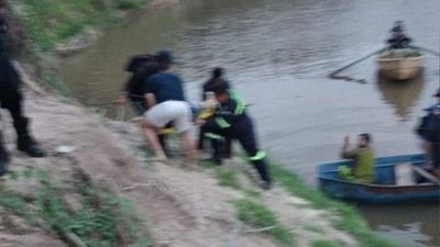 Papá, hijo y hermanito mueren ahogados en Emboscada
