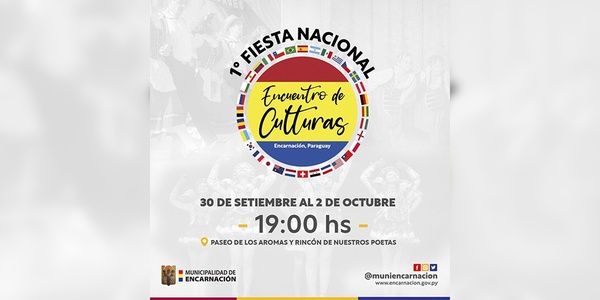 CADA VEZ MENOS PARA LA PRIMERA FIESTA NACIONAL ENCUENTRO DE CULTURAS