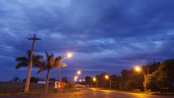 Descenso de temperatura y lluvias con el ingreso de un frente frío