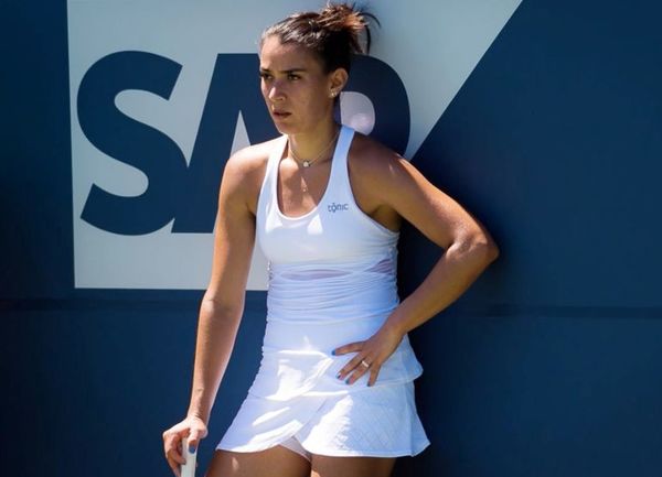 Vero Cepede vuelve a caer en primera ronda en Valencia - Polideportivo - ABC Color