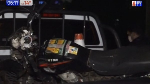 Motociclista muere al impactar contra una columna en Ñemby | Noticias Paraguay