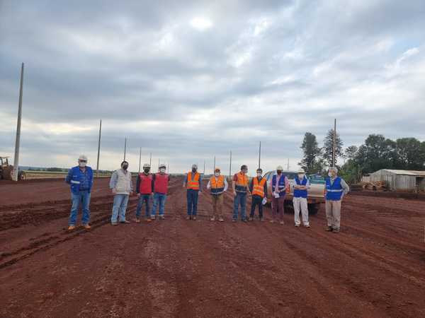Corredor de Exportación: Intensifican trabajos a fin de concluir pavimentación asfáltica