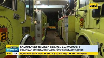 Bomberos de Trinidad organizan colecta para adquirir autoescala - ABC Noticias - ABC Color