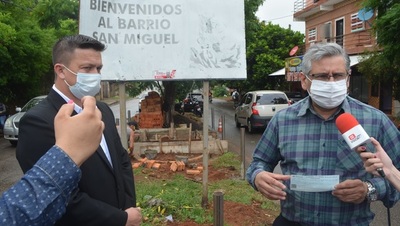 Villarrica: Inicia la construcción del monumento en Honor de San Miguel Arcángel - Noticiero Paraguay