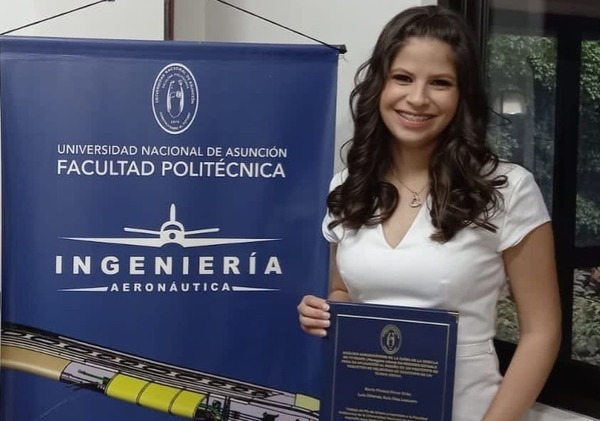 Mapi Rivas, la primera ingeniera aeronáutica graduada en Paraguay - Megacadena — Últimas Noticias de Paraguay