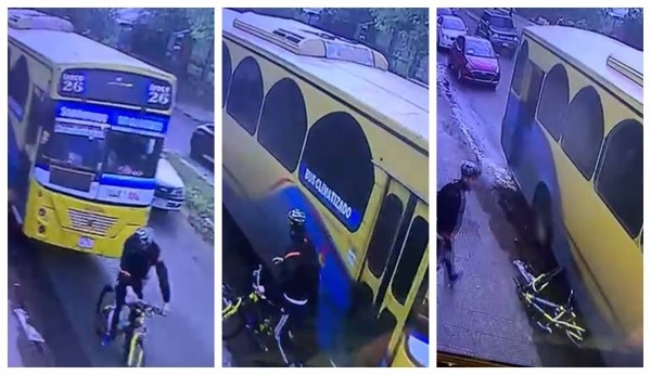 Diario HOY | Chofer de bus casi atropelló intencionalmente a un ciclista