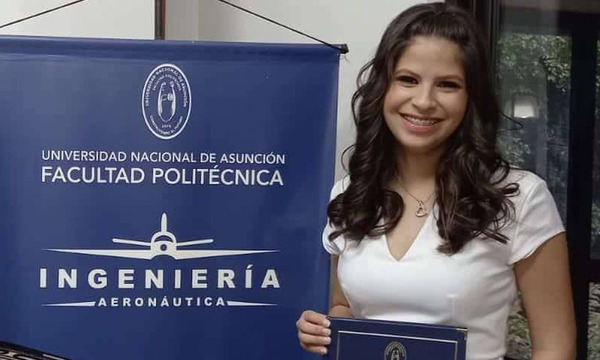 María Rivas es la primera ingeniera aeronáutica egresada en Paraguay - OviedoPress