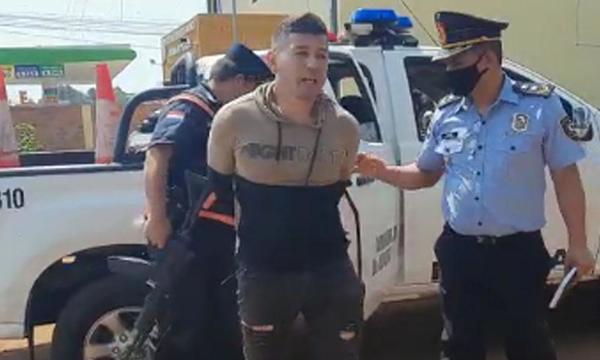“Paraguayito Alegre” fue detenido tras enfrentamiento con manifestantes en Caaguazú – Prensa 5