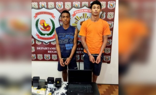 Caen ladrones identificados mediante circuito cerrado