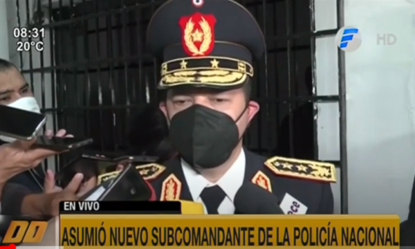 Subcomandante reconoce que la Policía tiene varios problemas para combatir la inseguridad - ADN Digital