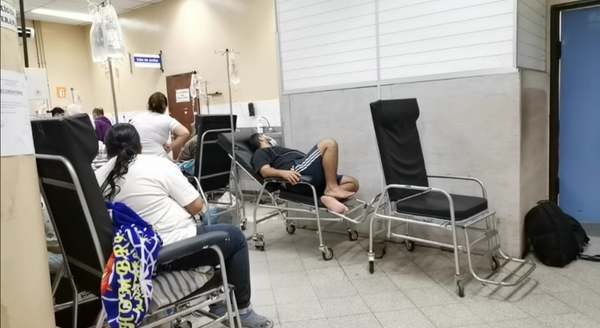 Clínicas: camas de urgencias polivalentes siguen ocupadas al 100%