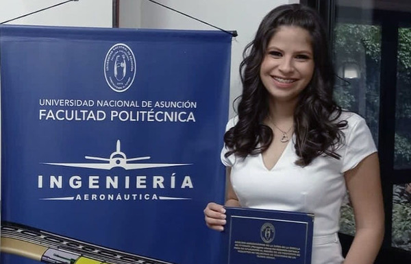 Mapi Rivas, la primera ingeniera aeronáutica graduada en Paraguay | OnLivePy