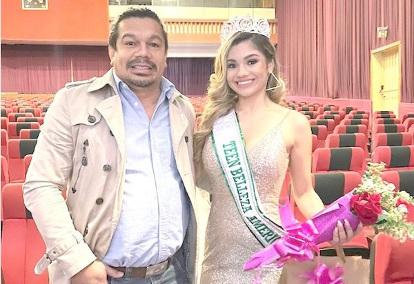 Crónica / Y SOLO, 17 PIRULOS. Hija de “Tyson” Caballero se volvió Miss