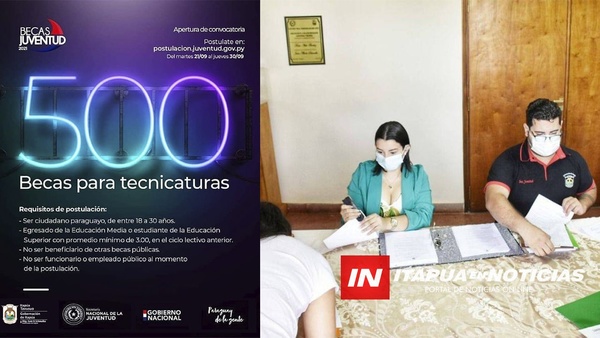 BECAS DE LA SECRETARÍA NACIONAL DE LA JUVENTUD PARA TECNICATURAS