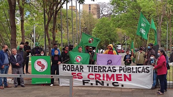 "Quieren criminalizar la lucha por la tierra", lamenta Teodolina Villalba