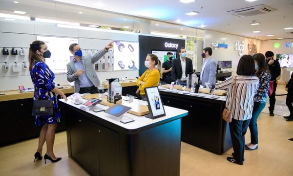 Samsung Paraguay inauguró un espacio exclusivo en el edificio Tigo