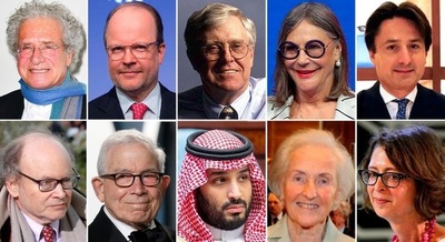 Estas son las 10 familias con más fortuna en el mundo