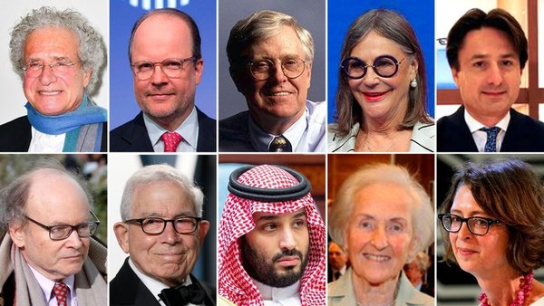 Conocé a las 10 familias más ricas del mundo