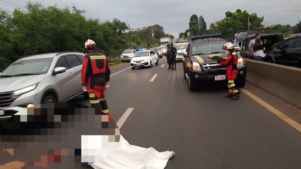 Terrible: Conductor de una camioneta entró de contramano y mató a motociclista