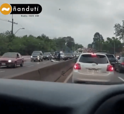 Accidente con derivación fatal sobre ruta PY02 en Capiatá | Ñanduti