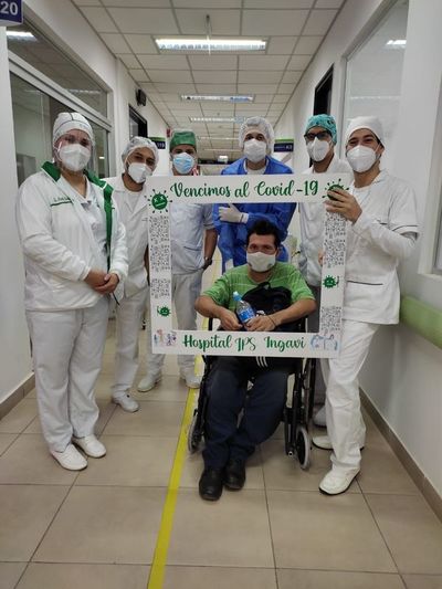 IPS Ingavi dio de alta a sus últimos internados por Covid