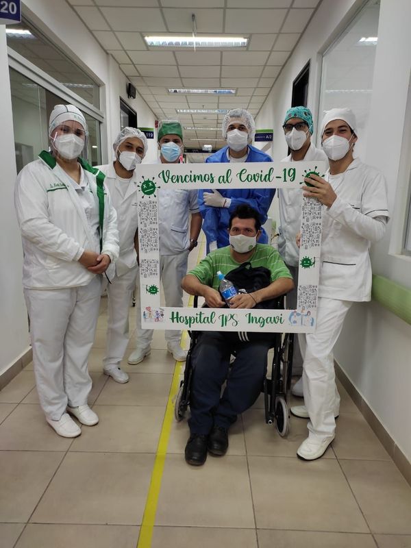 IPS Ingavi dio de alta a sus últimos internados por Covid