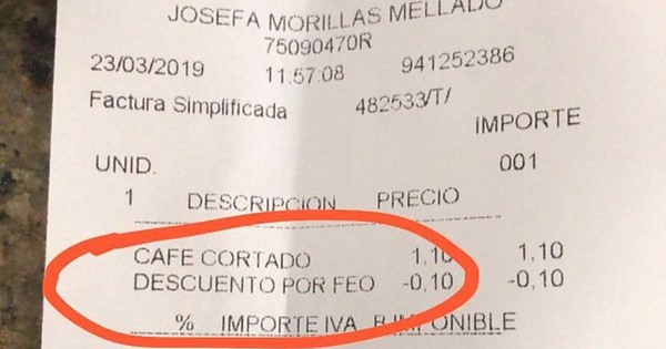 «Descuentos por feo» y otras raras promociones de una cafetería para sus clientes