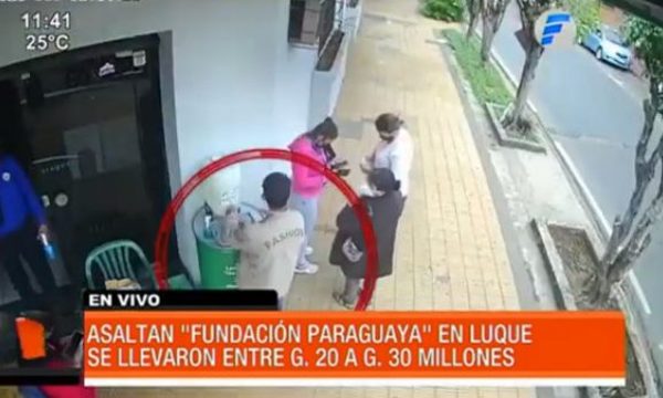 Así asaltaron local de la "Fundación Paraguaya" en Luque | Telefuturo