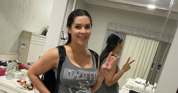 La Nación / El tbt de Mirna Pereira recordando la llegada de su hija