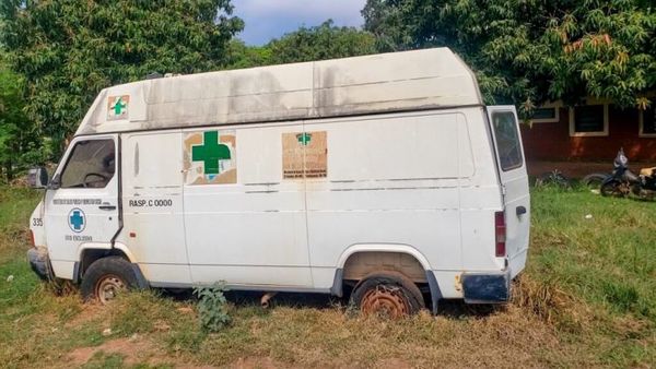 Hospitales del departamento de Concepción están sin ambulancias