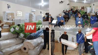 ENTREGAN INSUMOS PARA PRODUCTORES AFECTADOS POR TEMPORAL