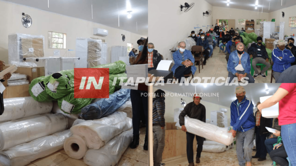 ENTREGAN INSUMOS PARA PRODUCTORES AFECTADOS POR TEMPORAL
