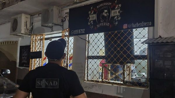 Senad corta venta de cocaína en barbería que operaba como fachada