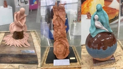 Diario HOY | "Cuatro Elementos": Obras de artistas encarnacenas en Asunción
