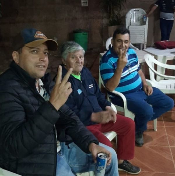 Ignacio Cantero visitó a don Aranda del barrio Obrero