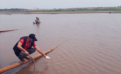 Bajante del río marca el récord mínimo histórico | OnLivePy