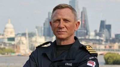 Daniel Craig, comandante de la Royal Navy