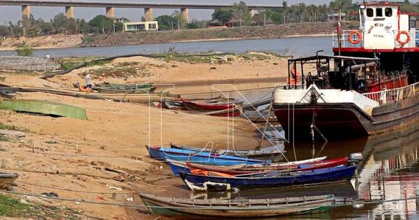 La Nación / El río Paraguay alcanzó su más bajo nivel histórico