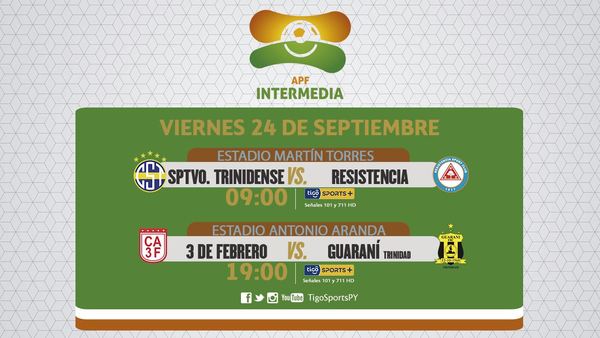 Jornada 30 de la Intermedia se abre en Trinidad