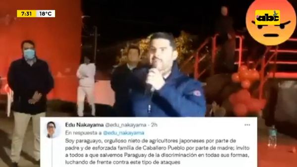 Eduardo Nakayama denuncia xenofobia de Óscar Nenecho Rodríguez - ABC Noticias - ABC Color