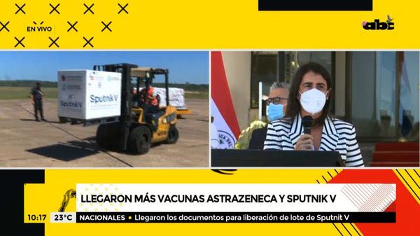 Llegaron más vacunas Astrazeneca y Sputnik V - A la gran 730 - ABC Color