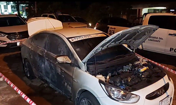 Caaguazú: Adolescente se atribuye incendio de vehículo de hija del gobernador - OviedoPress