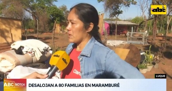 Desalojan a 80 familias de dos inmuebles en Luque
