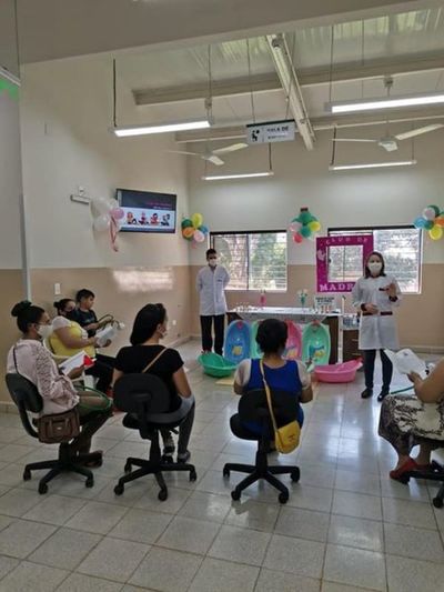 Realizan «Club de madres» en la USF Don Bosco II