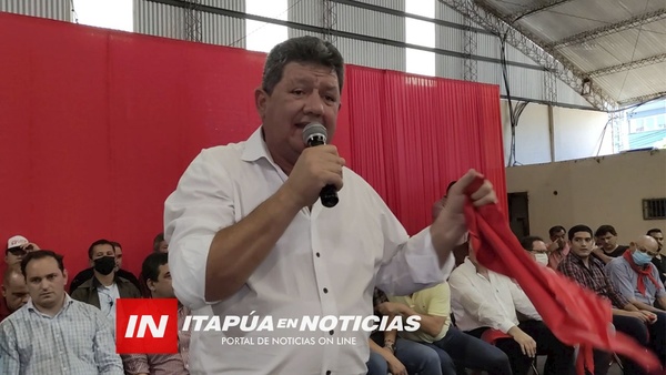 CESAR ROJAS VALORÓ EL GRAN RESPALDO E INVITÓ A TODOS LOS COLORADOS A IR Y DEPOSITAR SU VOTO ESTE 10 DE OCTUBRE.